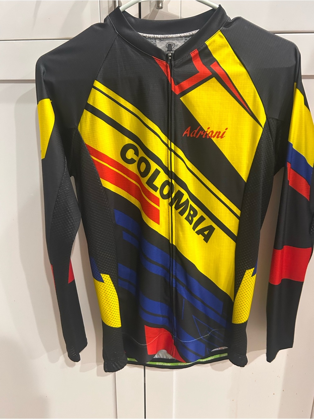 Men’s Long Sleeve Colombia Cycling Jersey